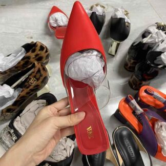 Open Back Pointed Toe Heels – Stylish Slip-On High Heels for Women