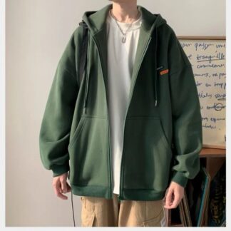 Men’s Zip-Up Hoodie Jersey – Casual Full-Zip Sportswear